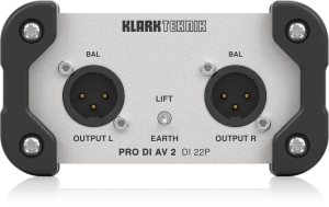 Klark Teknik DI 22P пассивный стерео директ-бокс в Клине
