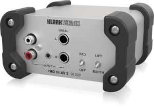 Klark Teknik DI 22P пассивный стерео директ-бокс в Клине
