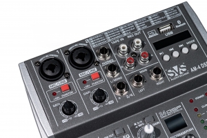 SVS Audiotechnik mixers AM-4 DSP Аналоговый микшерный пульт, 4-канала в Клине